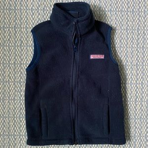 Kid’s Vineyard Vines Fleece Vest 4T